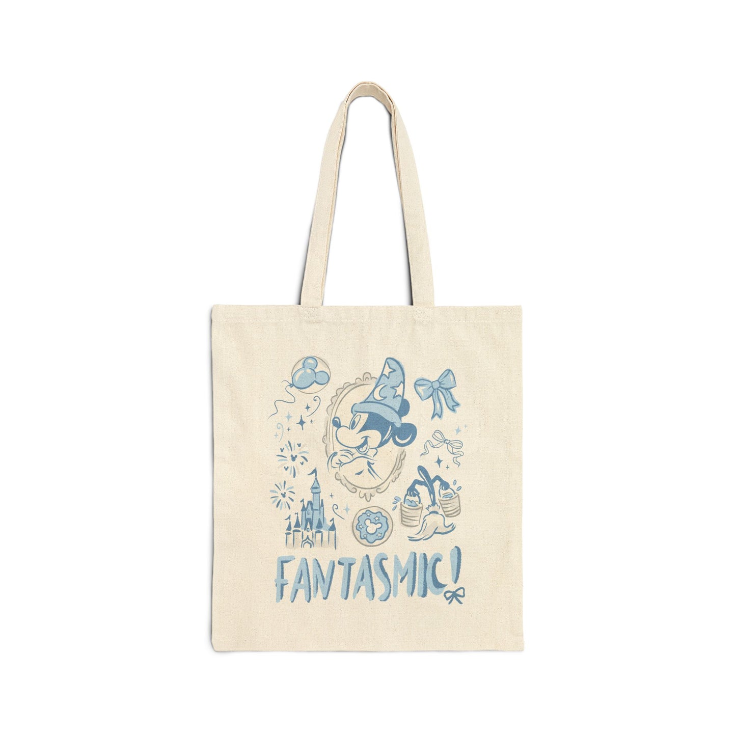 Fantastic Mouse Cotton Canvas Tote Bag