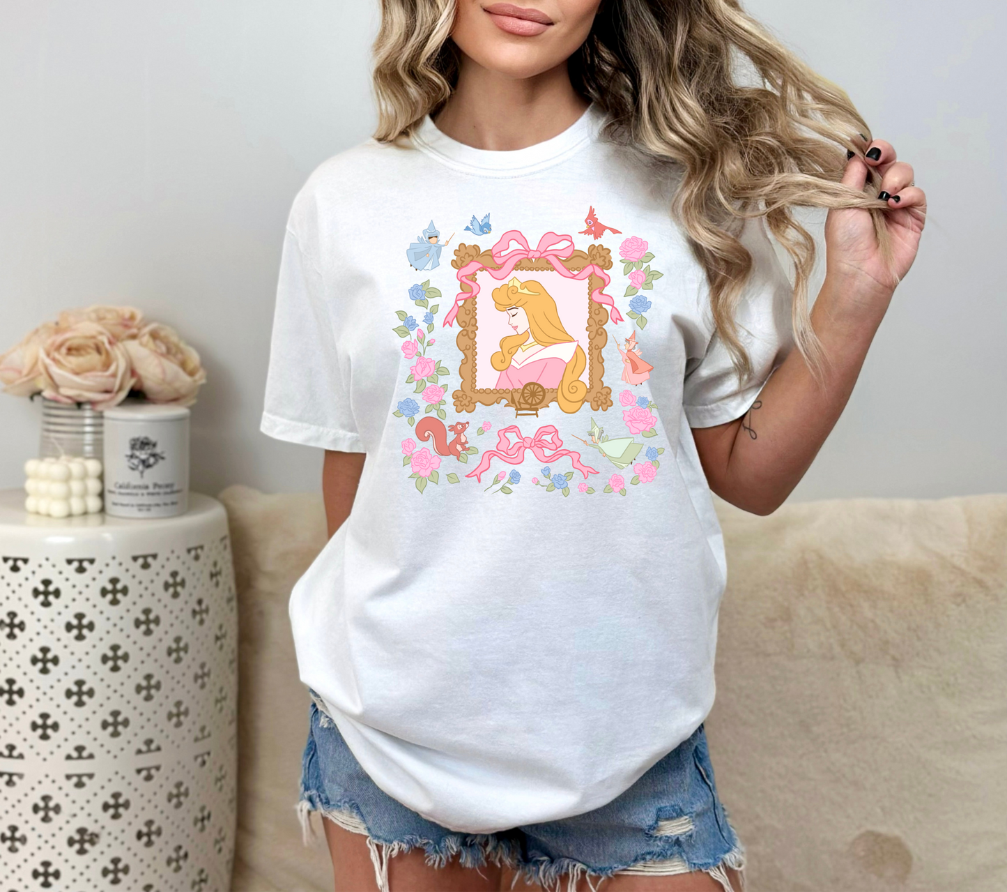 Sleepy Princess Comfort Colors T-shirt