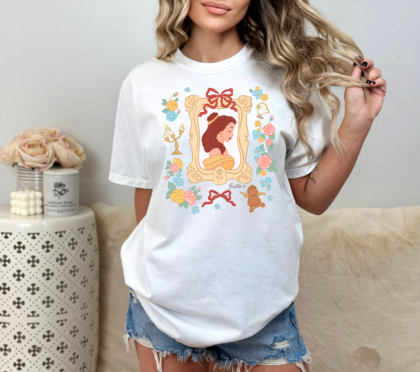 Reader Princess Comfort Colors t-shirt