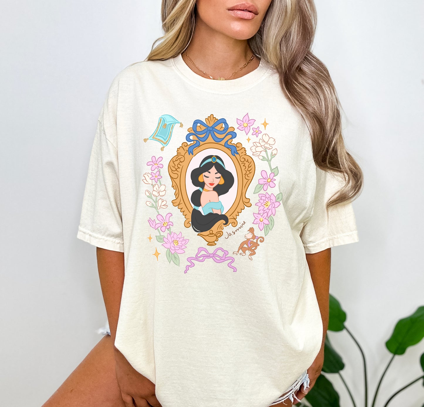 Turqoise Princess Comfort Colors t-shirt