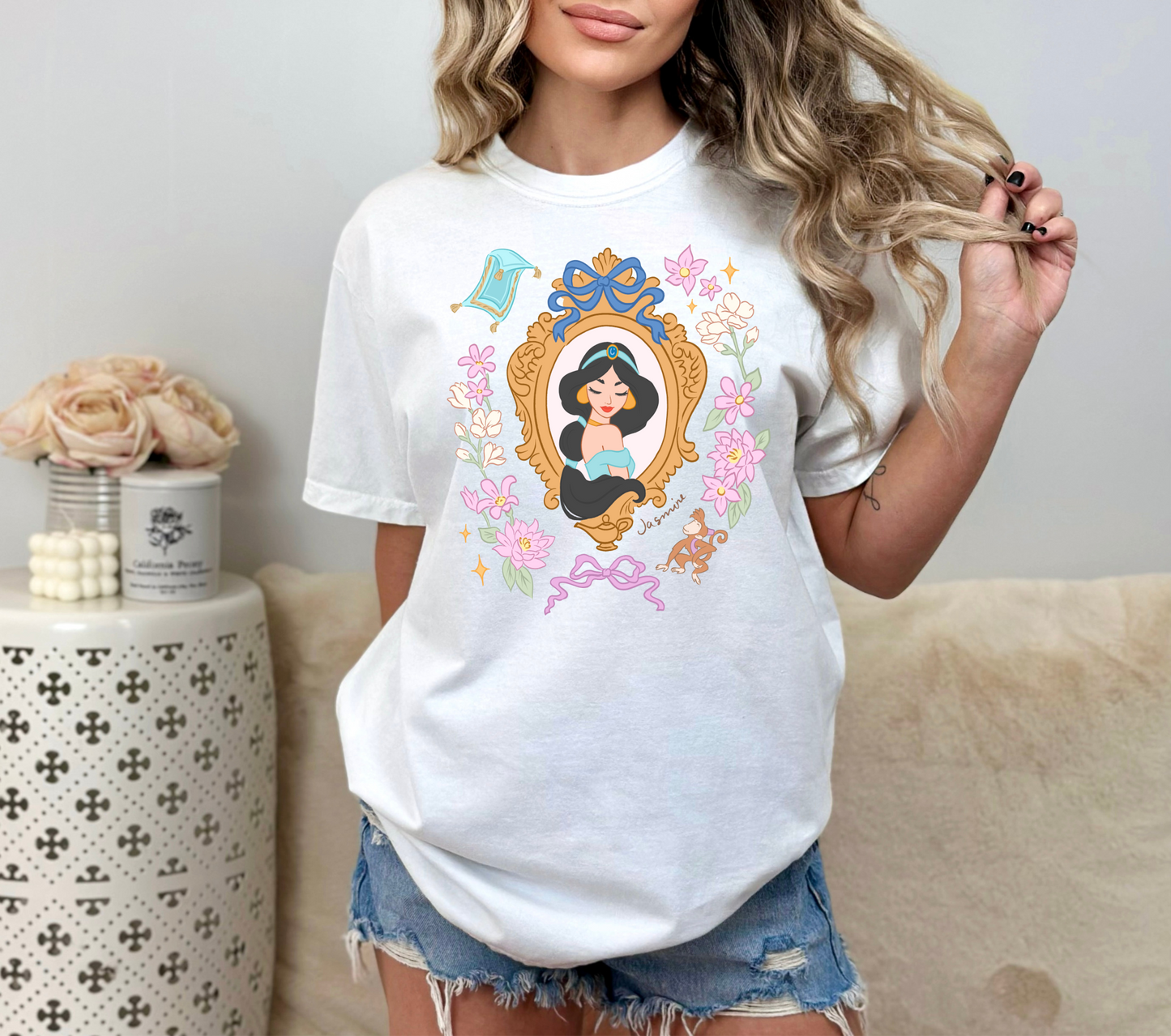 Turqoise Princess Comfort Colors t-shirt
