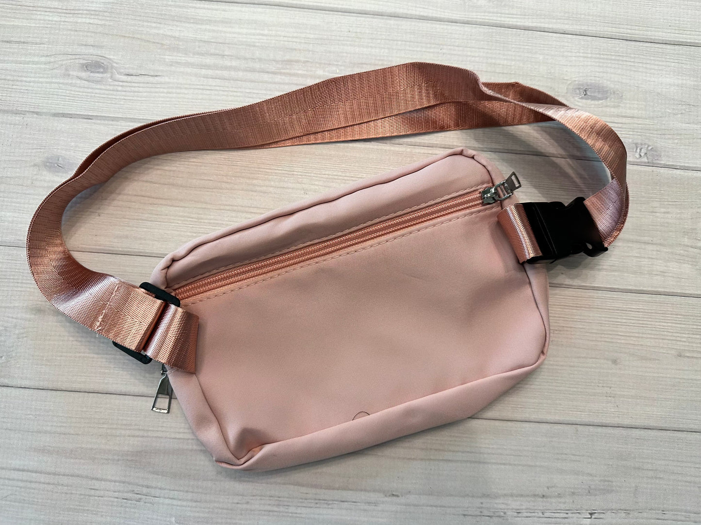 Soft Pink Bag with Mouse Patch